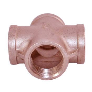 Copper Nickel 90/10 Threaded Cross