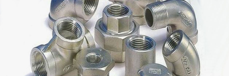 Duplex Steel UNS S31803 / S32205 Threaded Fittings